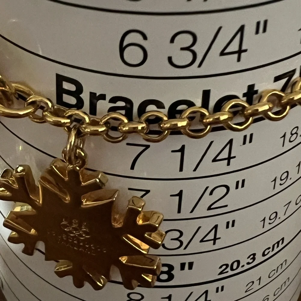 2002 SLC USA Winter Olympics Snowflake Necklace and matching Bracelet